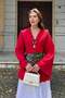 Red Voluminous Blouse - 5