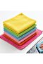 5-Piece Microfiber Cleaning Cloths Multi-Purpose Kitchen Towels Household Use, Car Cleaning, Office Use, General Cleaning - 5