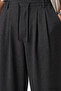 Anthracite Pleated Woven Palazzo Men's Trousers - 82201 - 2