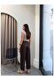Pipe Leg Buttoned Trousers - 5