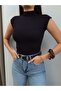 Ribbed High Neck Blouse - 3