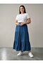 Plus Size Women's Elastic Waist Skirt - 3