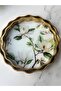Antique Wood Look Glass Tray Set of 2 Sarissa Tree - 4