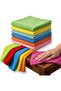 5-Piece Microfiber Cleaning Cloths Multi-Purpose Kitchen Towels Household Use, Car Cleaning, Office Use, General Cleaning
