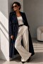 Women's Long Double-Breasted Trench Coat with Buttons Classic Model Tc0635 - 6