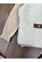 Plush Vest, Lined Leather Belt, Detailed Long Sleeve Badi Lycra Jeans, Fur Detailed 3-Piece Combination Baby Girl Set - 5
