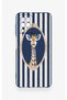 Samsung A22 Compatible Giraffe Patterned Silicone Case - 2