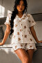 Women's Cool Elastane Snow White Pajama Set - 4
