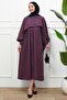 Modal Dress with Plum Cape