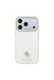 iPhone 18 Pro Max Case Licensed M-Safeli Classic Text and 4g Logo Pu Leather Saffiano Cover Beige - 3