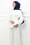 Ecru Waist-Tie Jacket and Trousers Set - 2