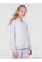 Two Mt Shop Quality Lcw Kids Ecru High Collar Girls' Zippered Sweatshirt - 2