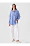 Lcw Everyday Purple Oversize Modal Blended Women's Shirt Tunic - 2