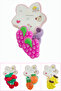 Mixed Towel Elastic Buckle 2 Pieces