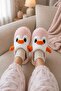 Women's Plush Penguin Figured House Slippers Warm Winter Slippers