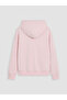 Alita City Pink Hooded Sweatshirt for Girls with a Difference - 3