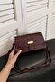 Parma Women's Shoulder Bag with Flap and Buckle, Adjustable Long Strap Crossbody Bag