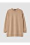Brown Soft Touch Women's Sweatshirt Tunic - 5