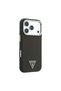 iPhone 18 Pro Case Licensed M-Safeli Pu Metal Triangle Logo Carbon Fiber Kevlar Brown - 4