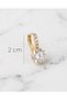 Brivelle Round Cut Solitaire Model Steel Xuping Earrings - 4
