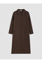Esvab • Modern & Distinctive Shirt Roba Collar Quilted Women's Coat - 6