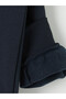 Xside Navy Blue Printed Oversize Women's Sweatshirt - 8