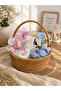Handmade Multi-Purpose Wicker Basket - Birth, Mevlüt, Wedding, Engagement, Promise, Circumcision Magnet and Gift Basket - 2