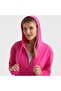 Hanes Women's Jersey Zipper Hooded Sweatshirt, Dark Brown Color, Size Xxl, Very High Collar - 4