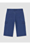 Vizyon New Season Indigo Regular Fit Men's Cargo Jean Shorts - 6