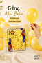 Macaron Yellow Mini Balloons 100 Pieces 6 Inch Pastel Birthday Party and Balloon Chain Decoration