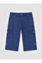 Vizyon New Season Indigo Regular Fit Men's Cargo Jean Shorts - 3