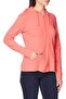 Hanes Women's Jersey Zipper Hooded Sweatshirt, Dark Brown Color, Size Xxl, Very High Collar - 2