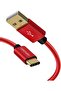 كيبل كريشن كيبل نقل بيانات للشحن السريع USB A الى C بطول 6 انش 3 امبير