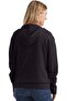 Hanes Women's Jersey Zipper Hooded Sweatshirt, Dark Brown Color, Size Xxl, Very High Collar - 2