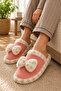 Women'S, Plush Home Slippers, Soft Furry, Bowknot, Winter Comfortable House Slippers Stc1331 - 3