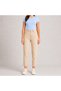 Dark Women's Beige High Waist Lycra Trendy Mom Jean
