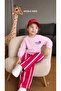 Noble Kids Pink "Fresh & Juicy" Printed 3 Yarn Non-Stretch Comfortable Cut Children's Set