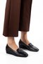 Genuine Leather Wedge Heel Comfort Women's Shoes in Sizes 33-34-35 and up to Size 41-42
