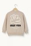 Mojo boys' 4-9 year old seasonal patterned sweatshirt beige - 2