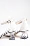 Girls' Evening Dress Shoes Square Toe Ankle Buckle Rhinestone Three-Strap Transparent Heels Special Occasion - 6