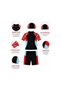 Kids 3-Piece Knee-Length Swimsuit Set with Short Sleeve Rash Guard, Matching Swim Shorts & Cap, Cartoon Print Quick-Dry Stretch Swimwear for Girls, Swimming, Pool, Beach & Water Activities - 3