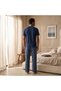 HENLEY TEE WITH CHECK BOTTOM SET - 3