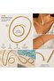 14K kolye&bileklik set - 2