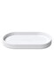 Oval Decorative Jewelry and Cosmetic Organizer Tray |   Desktop Organizer |   Multi-Purpose Storage Tray - 5