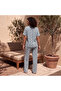 KNITTED CLASSIC HALF SLEEVE PJ SET - 3