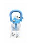 Cute Panda Figured Chubby Water Bottle, 2-in-1 Children's Water Bottle with Spout and Straw, Panda Water Bottle, Water Bottle with Internal Strainer - 4