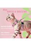 Rabigoo Cat Walking Harness and Leash, Soft Adjustable Escape-Proof Vest-Style Harness with Reflective Strips Sih - 6