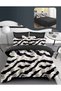 Double Bedding Sets - Black - Flat - 2