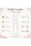 Girls' White 40 Denier Opaque Pantyhose for School Ballet and Special Occasions - 2