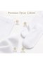 Girls' White 40 Denier Opaque Pantyhose for School Ballet and Special Occasions - 5